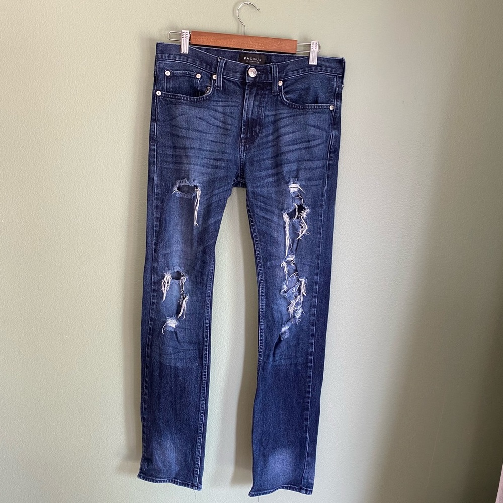 PACSUN Distressed Jeans